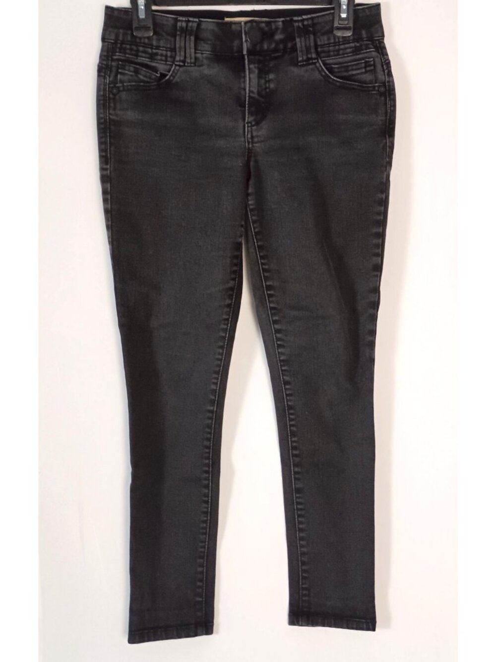 Democracy Ab Technology Black Mid Rise Jeans Stretch Denim Women 4